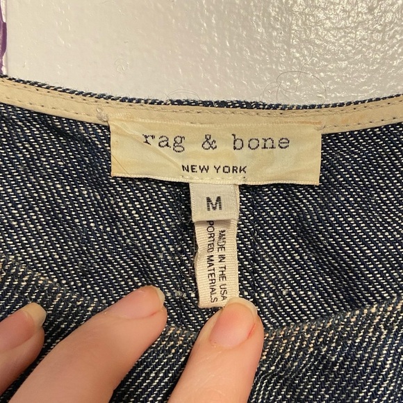 Rag & Bone Denim Top - Size M - Picture 2 of 3